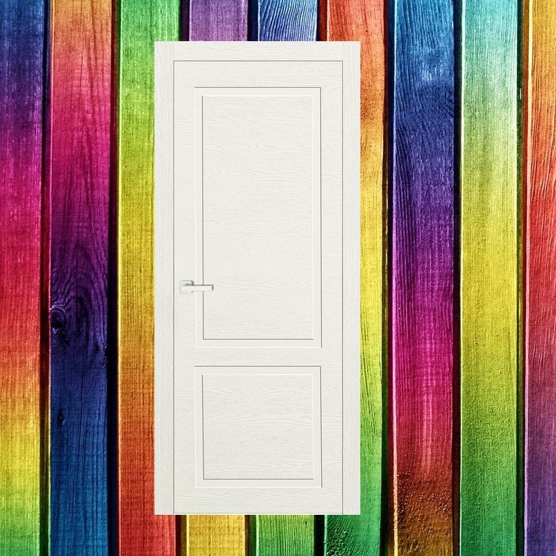 межкомнатные двери Волховец - 8002 Цвет - Ясень белоснежный