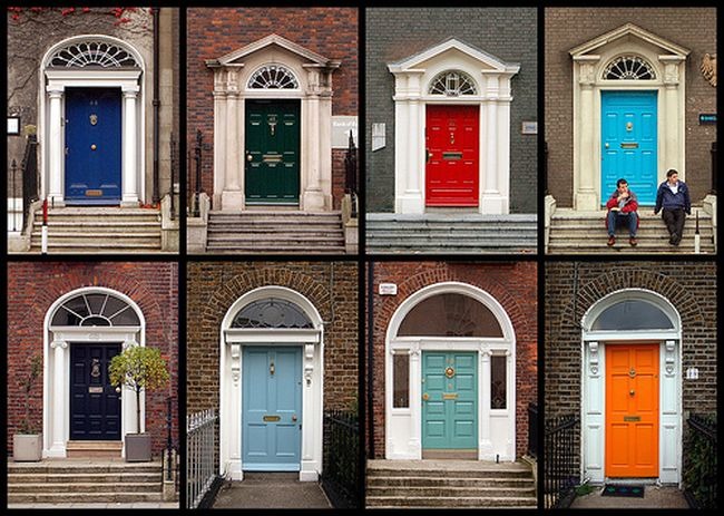 входные двери в Ирландии