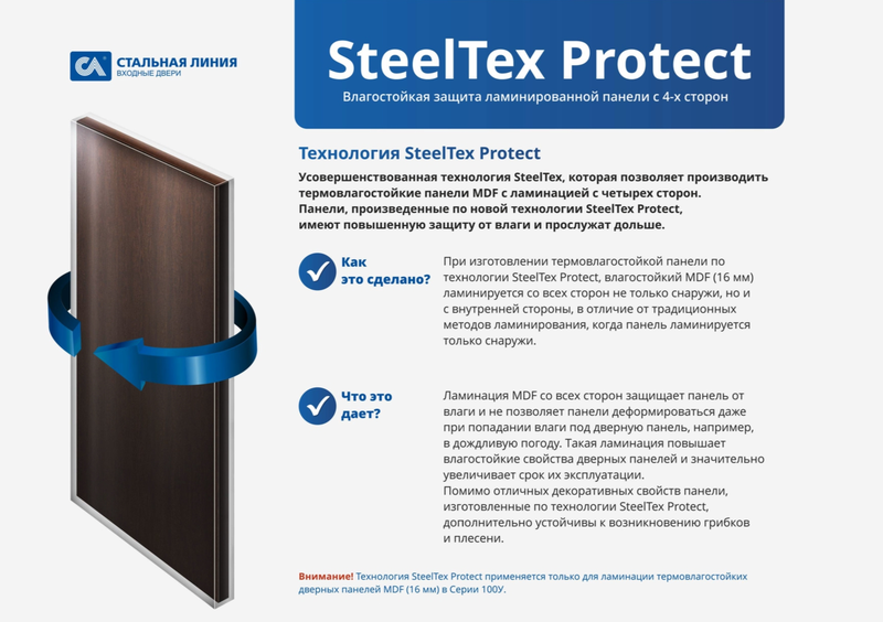 Уникальные технологии SteelTex Protect