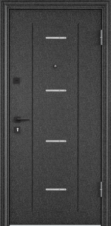 Дельта ПРО металл/панель, Черный шелк DL-1+Дуб янтарь горизонт D6-V2 (фур-ра квадрат)