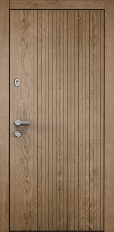 Дверь металл ПРОТИВОПОЖАРНАЯ DELTA FDL-EI30 Астан Табачный DL-1+Бетон известковый D6-36